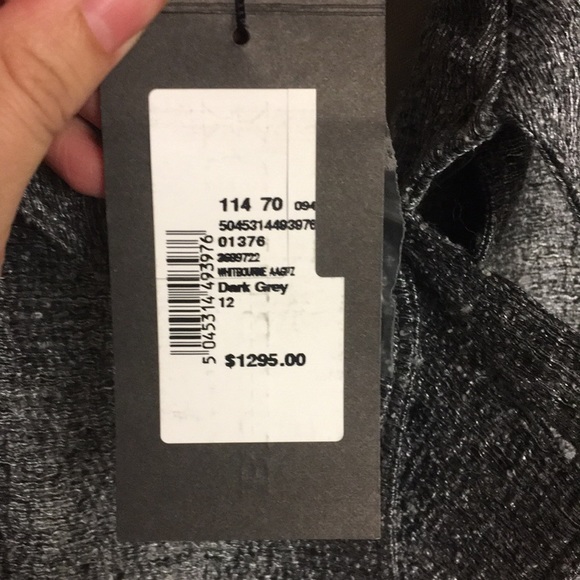 Burberry dark grey trench coat - Picture 4 of 4